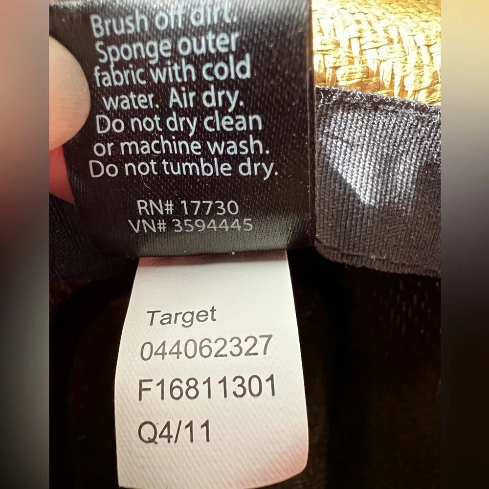 Target Fedora Tan Hat Size M/L